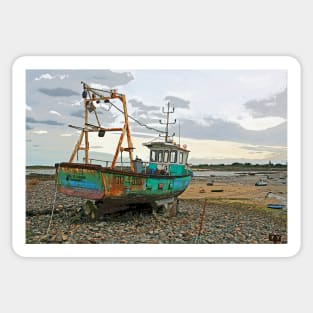 Guernsey Fishing Boat Sticker